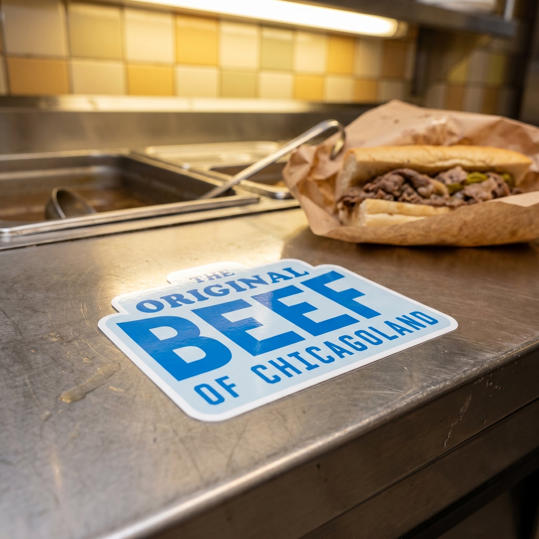 The Original Beef of Chicagoland - Sticker