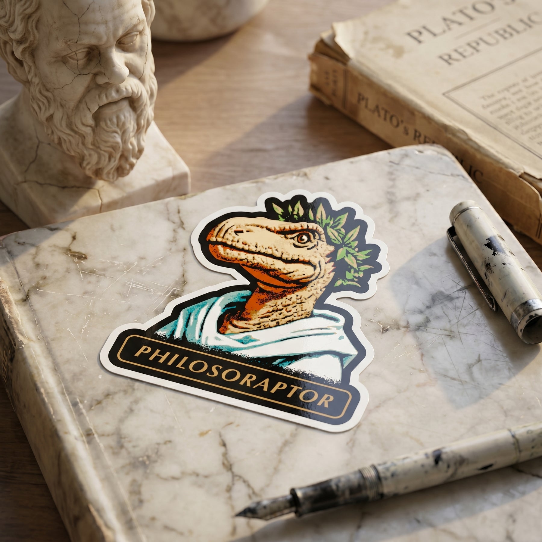 The Philosoraptor - Sticker