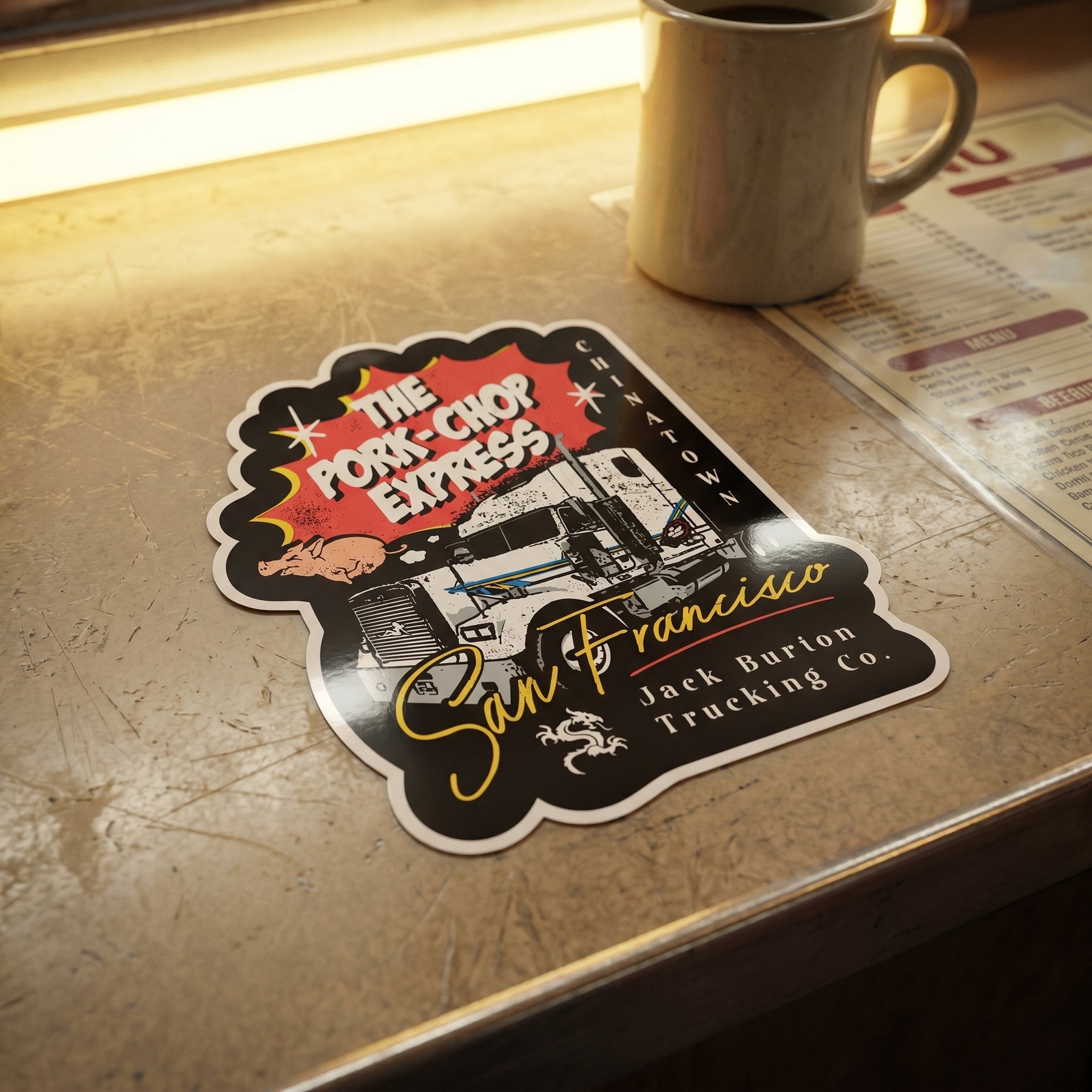 The Pork Chop Express - Sticker