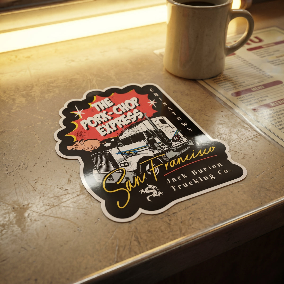 The Pork Chop Express - Sticker – m00nshot