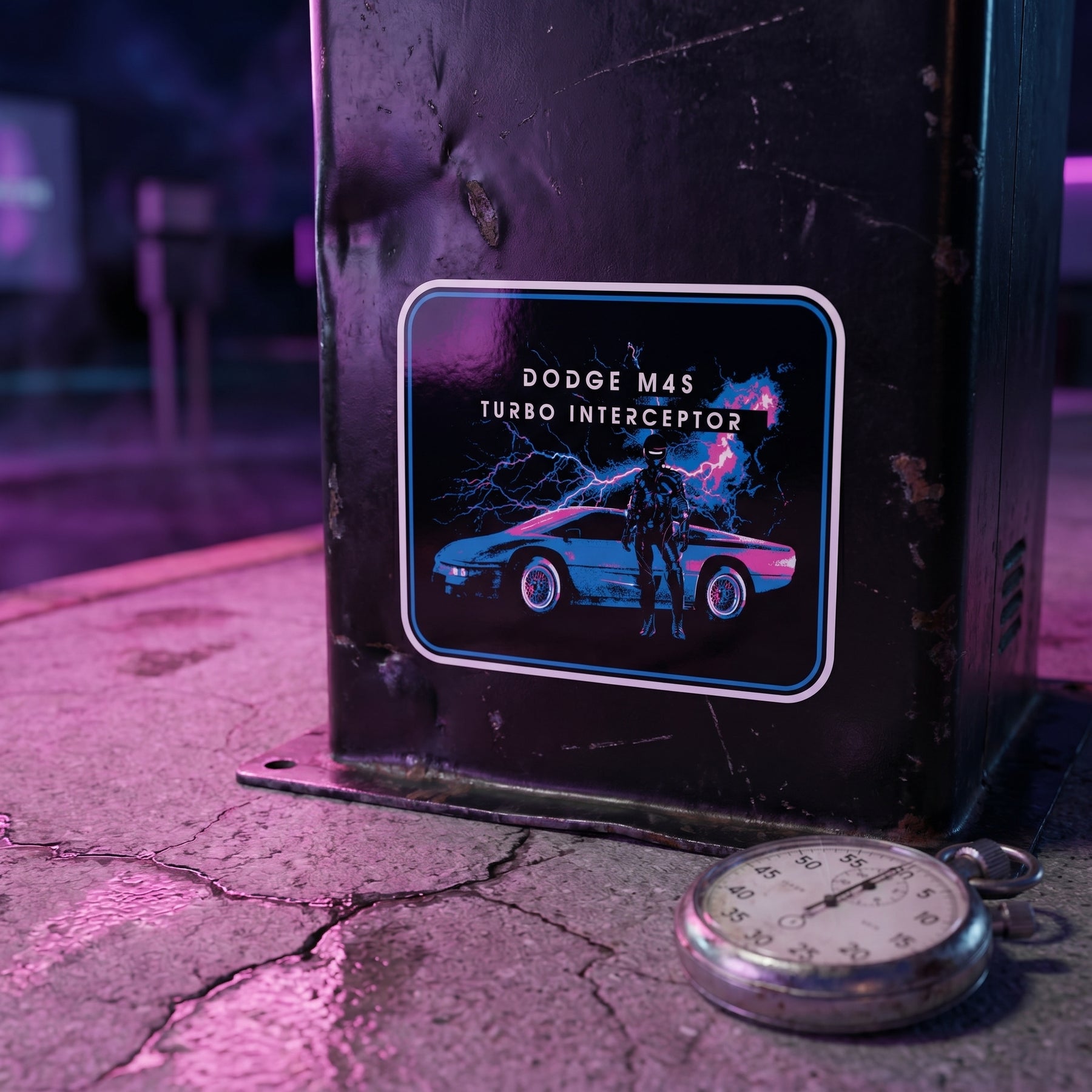 The Wraith Dodge M4S Turbo Interceptor - Sticker
