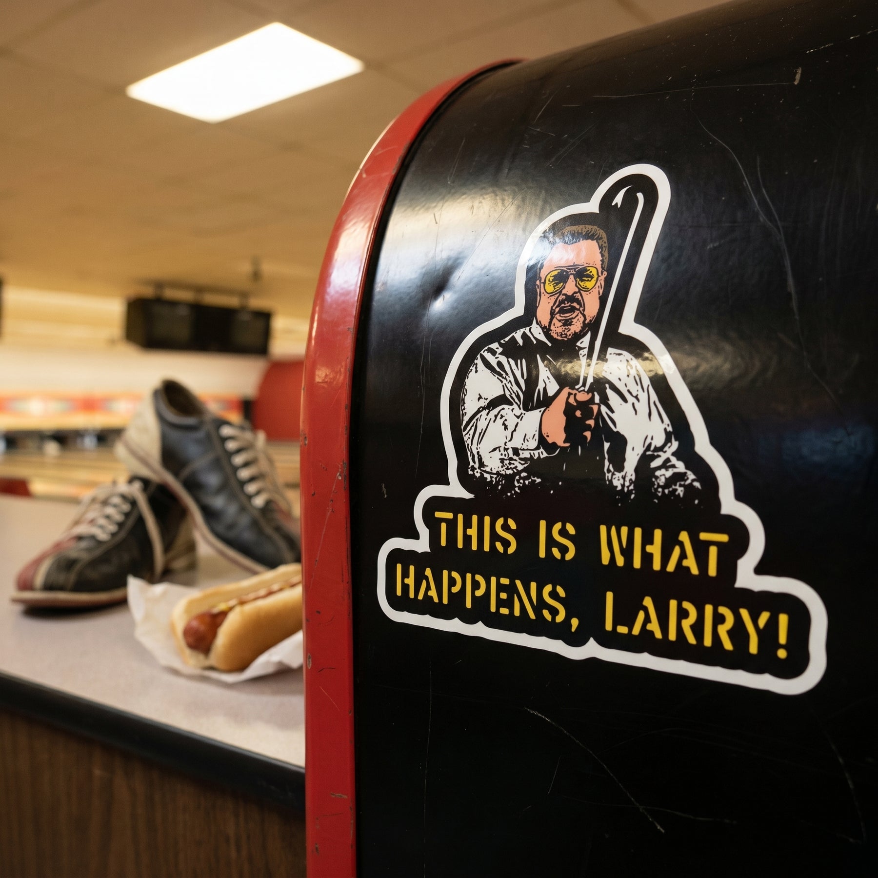 This is What Happens, Larry - Sticker