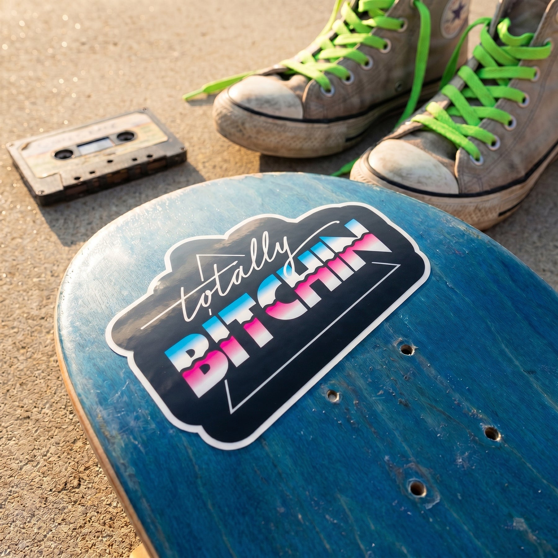 Bitchin Sticker Totally Bitchin' - Sticker – m00nshot