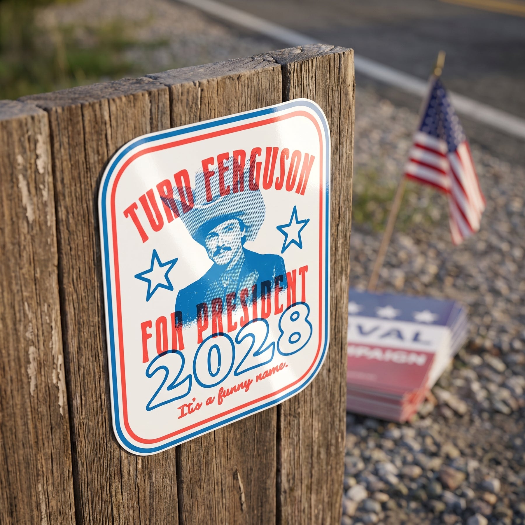 Turd Ferguson 2028 - Sticker