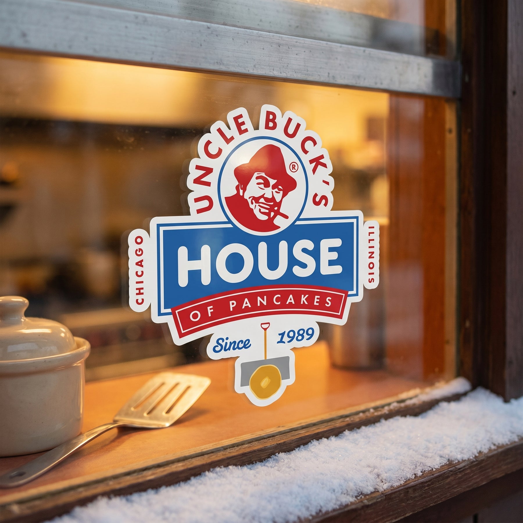 Uncle Buck's House of Pancakes - Sticker