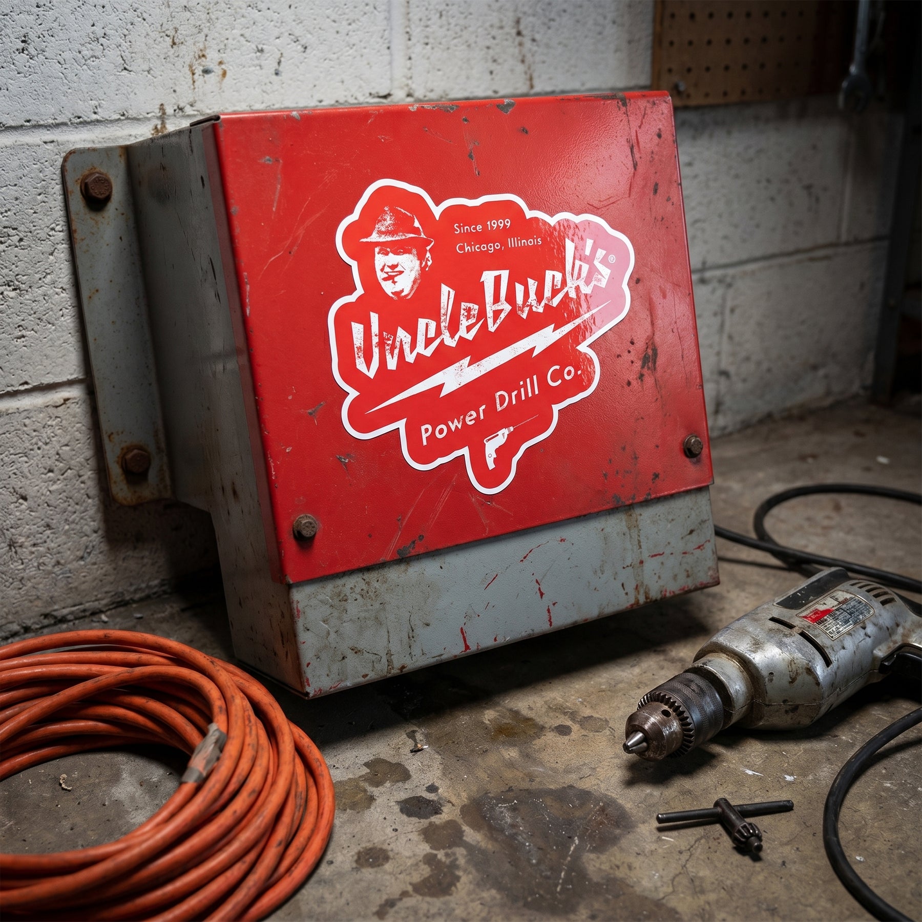 Uncle Buck's Power Drill Co. - Sticker
