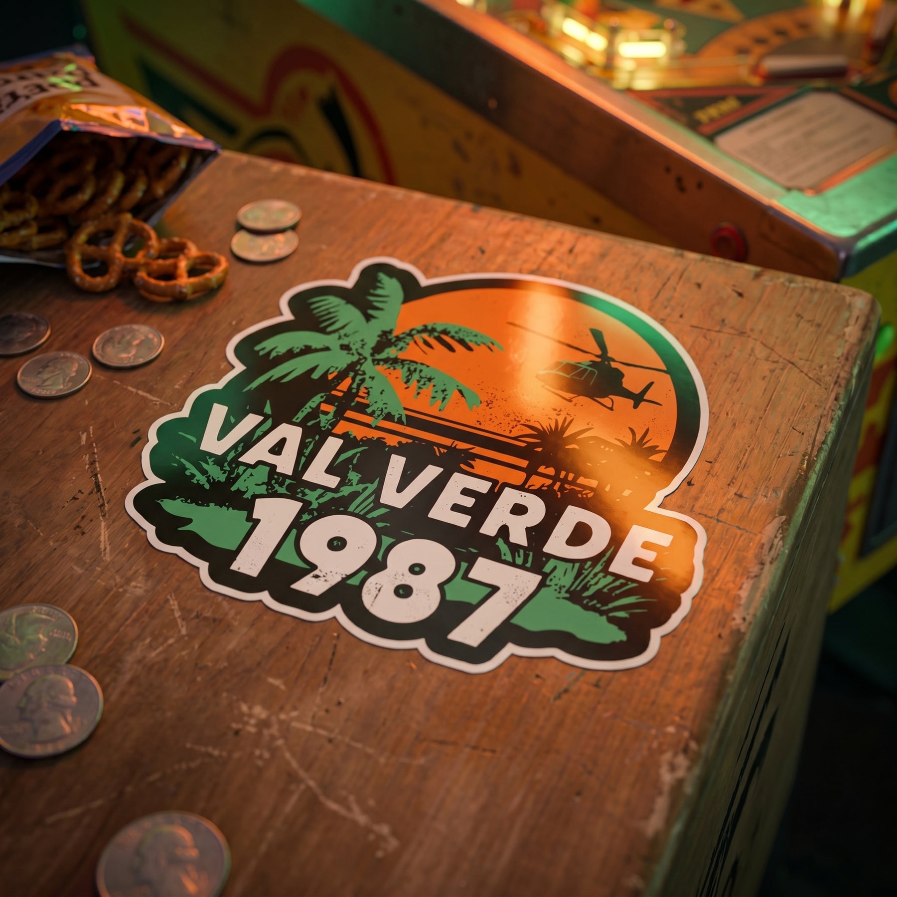 Val Verde 1987 - Sticker