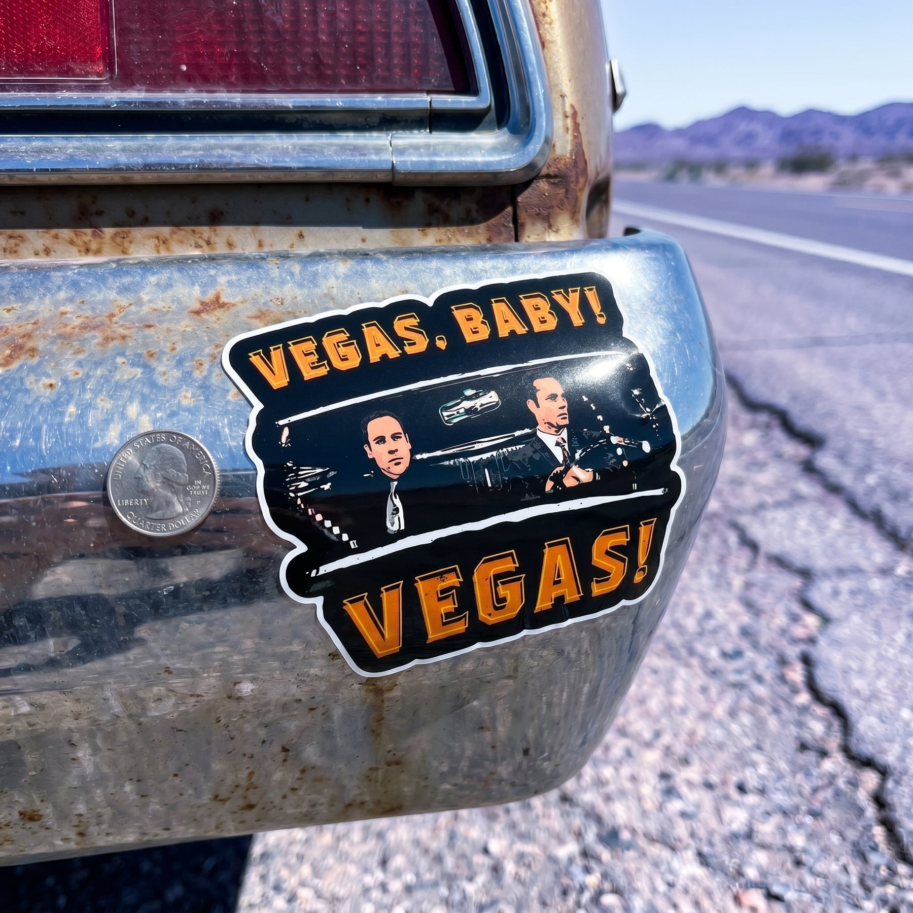 Vegas, Baby! Vegas! - Sticker