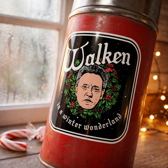 Walken in a Winter Wonderland - Sticker