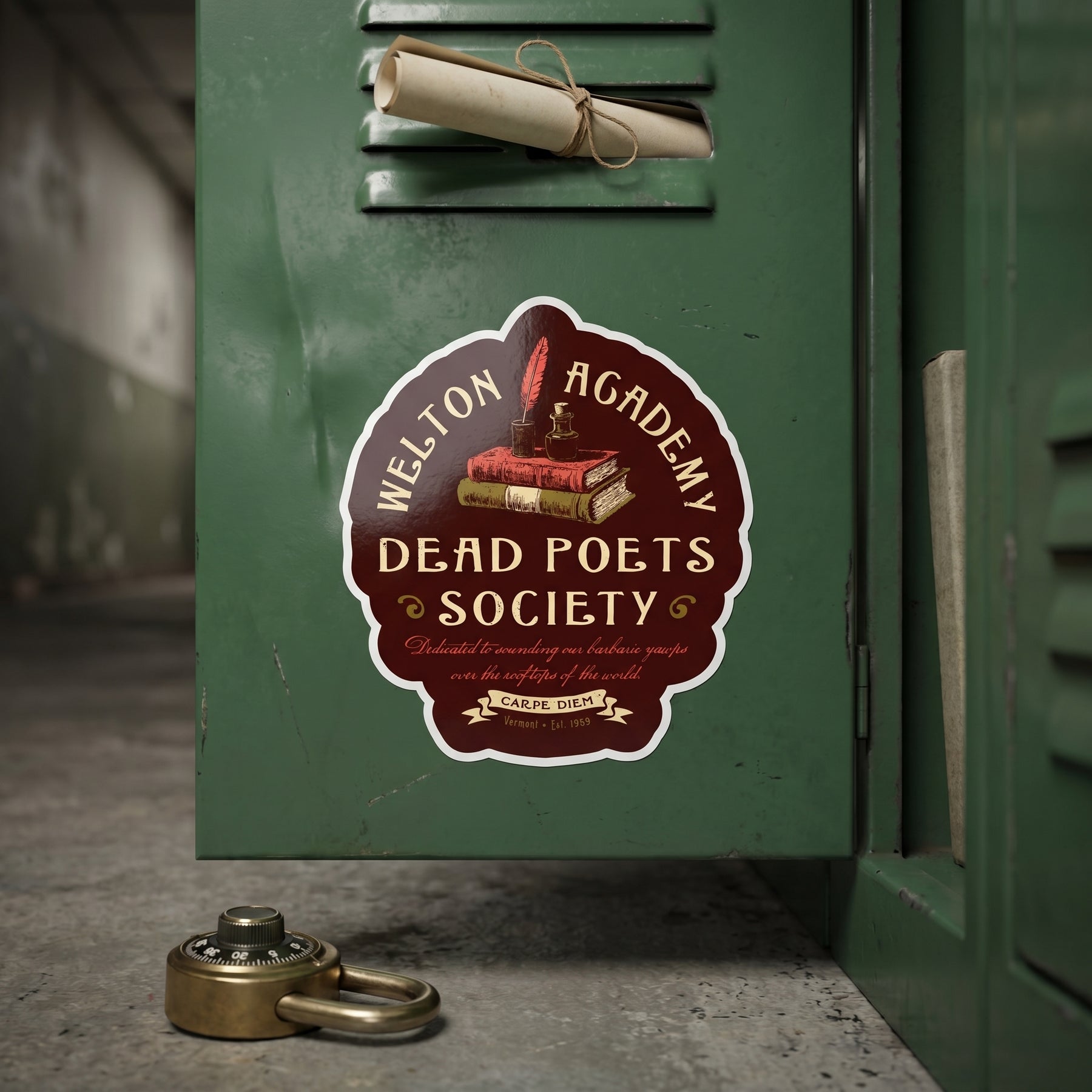 Welton Academy Dead Poets Society - Sticker