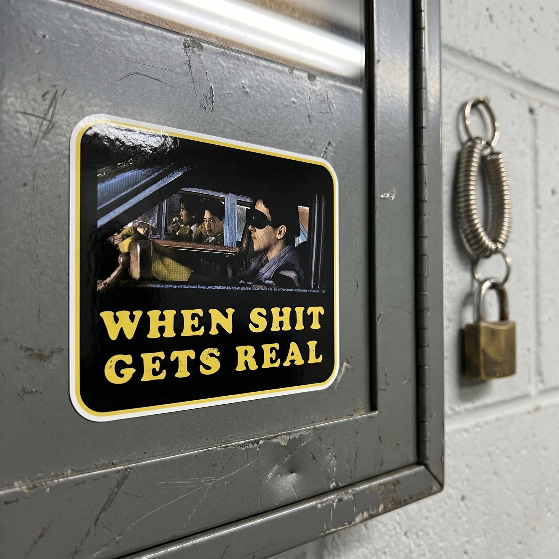 When It Gets Real - Sticker