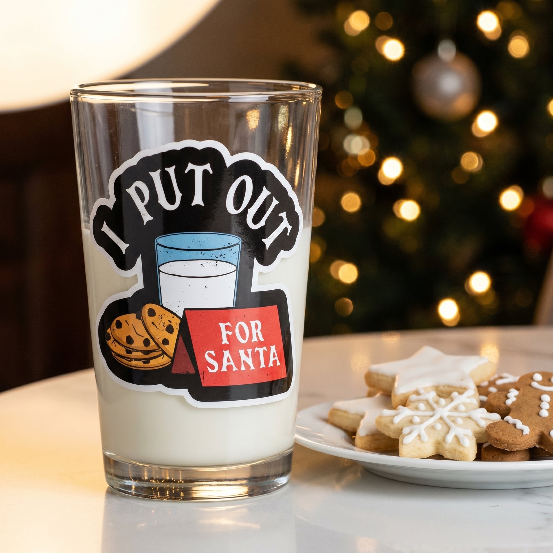 I Put Out For Santa - Sticker
