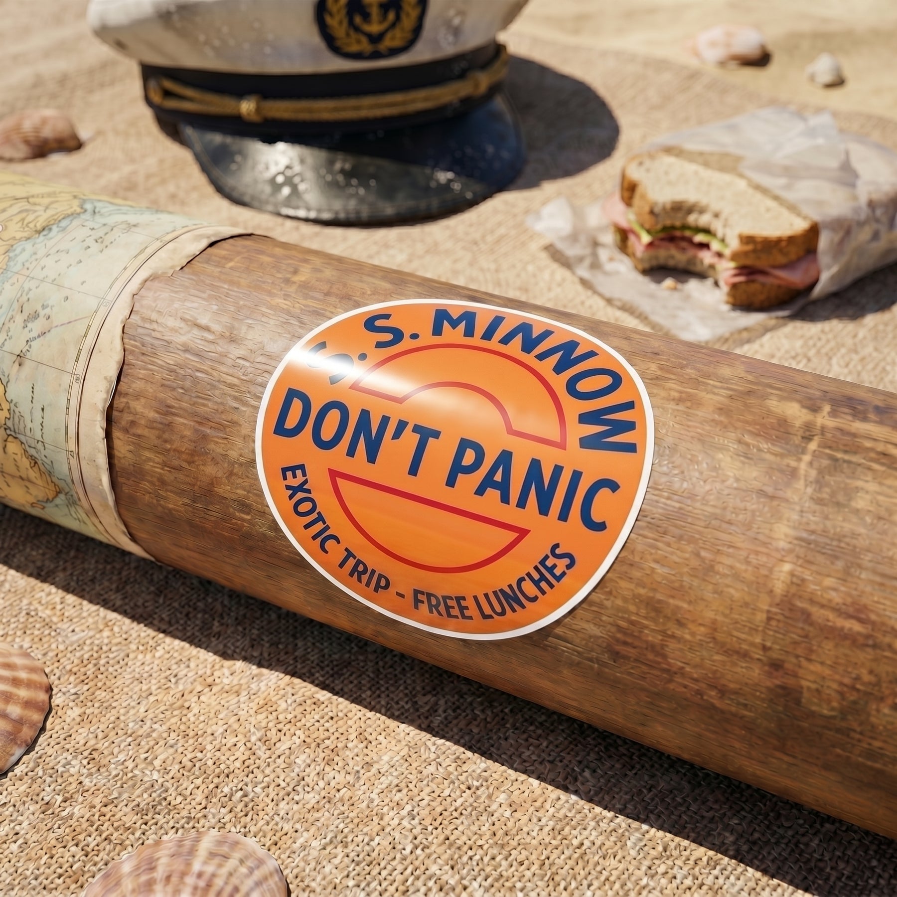 S.S. Minnow - Sticker