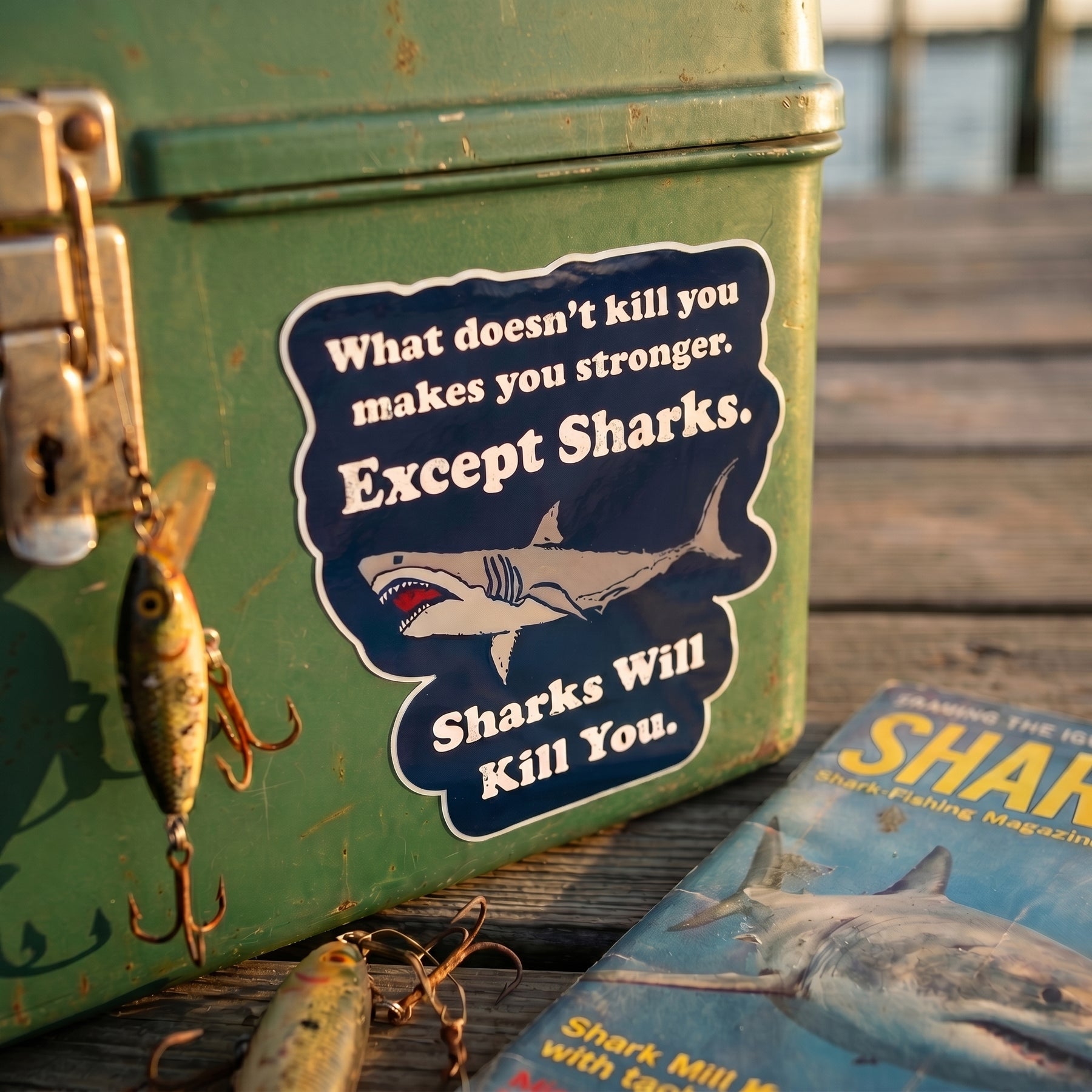 Sharks Will Kill You - Sticker