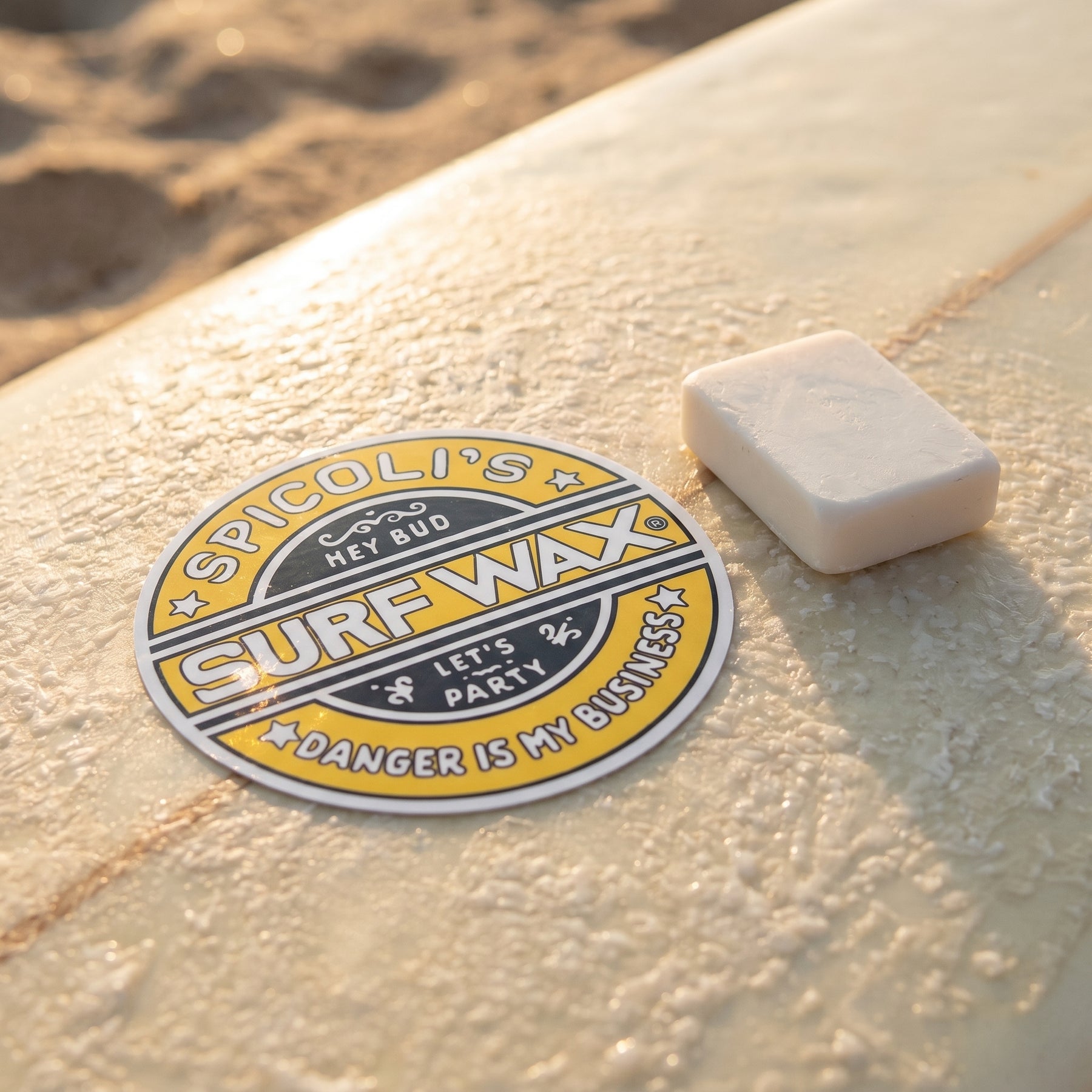Spicoli's Surf Wax - Sticker