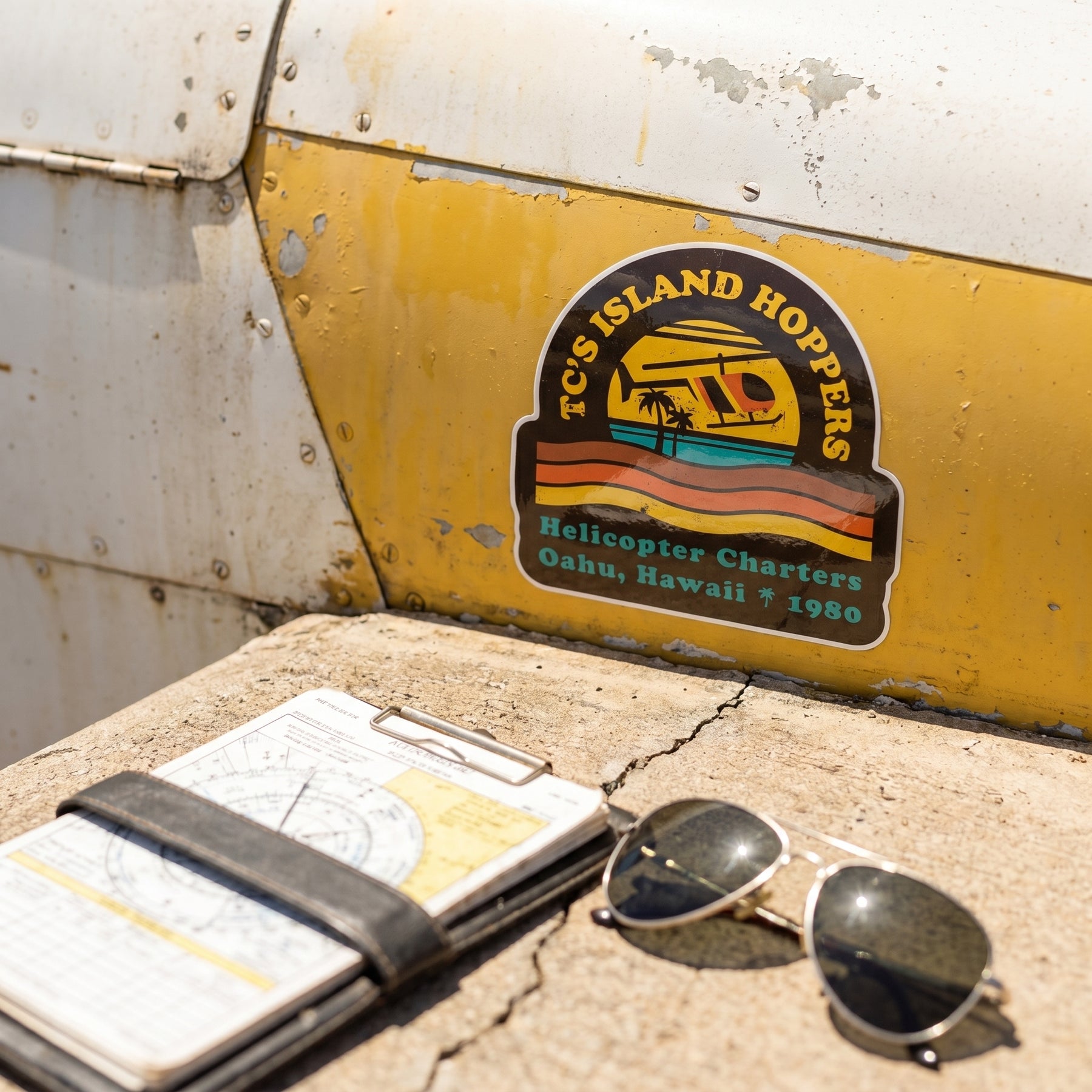 TC's Island Hoppers - Sticker