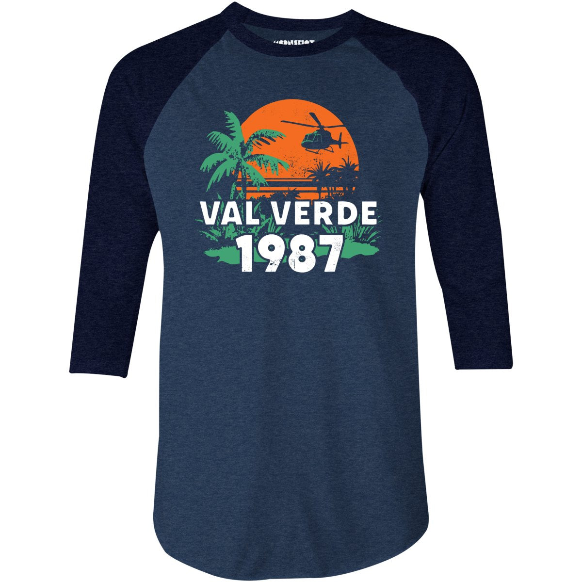 Val Verde 1987 - 3/4 Sleeve Raglan T-Shirt