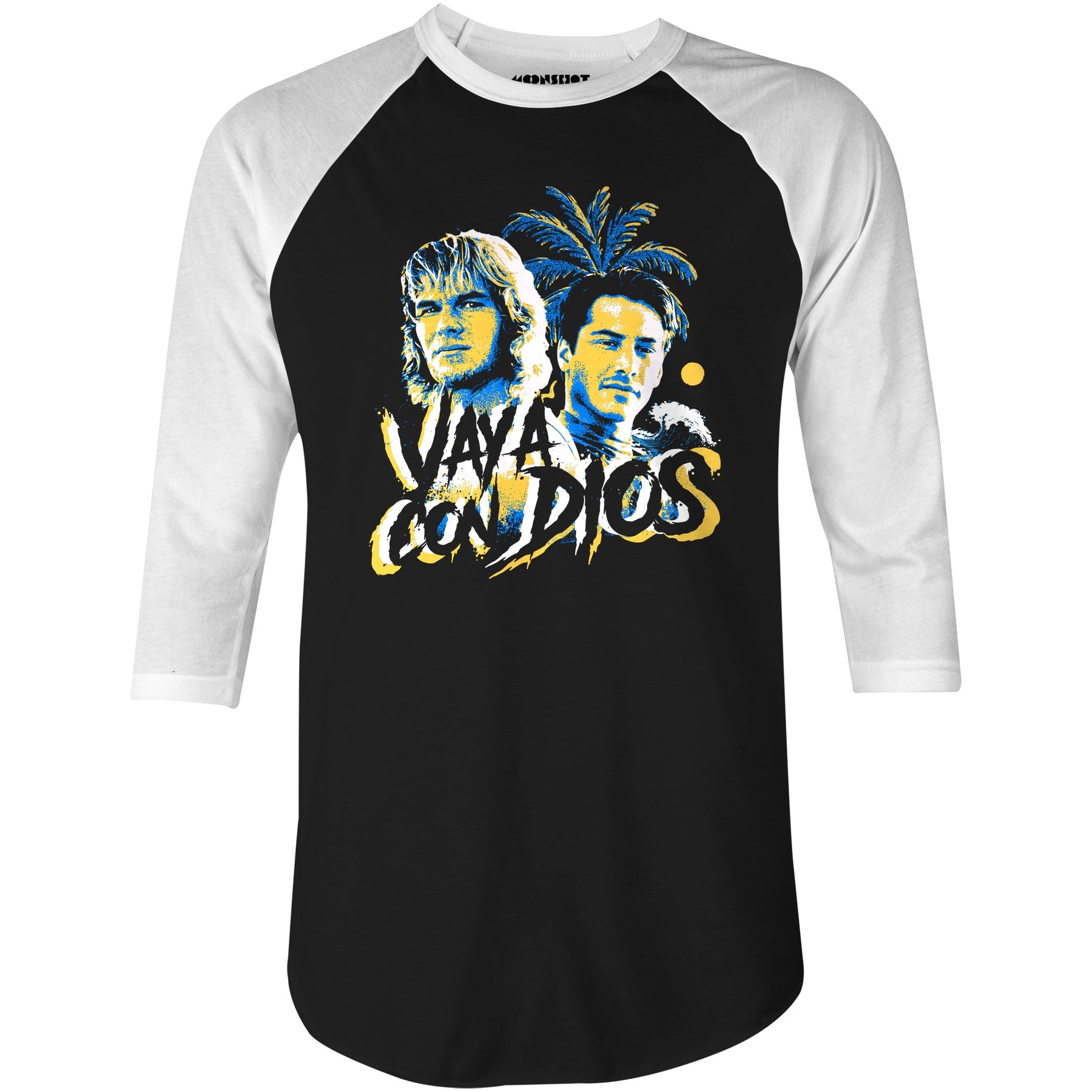 Vaya Con Dios v2 - 3/4 Sleeve Raglan T-Shirt