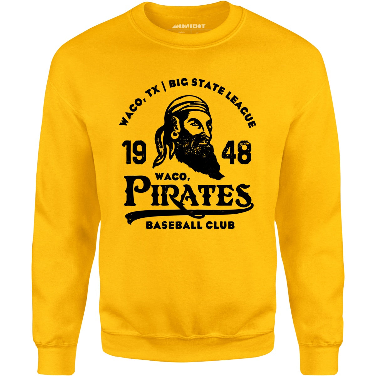 Waco Pirates - Texas - Vintage Defunct Baseball Teams - Unisex Sweatshirt