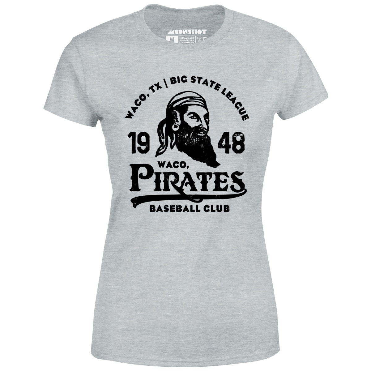 Waco Pirates - Texas - Vintage Defunct Baseball Teams - Women's T-Shirt
