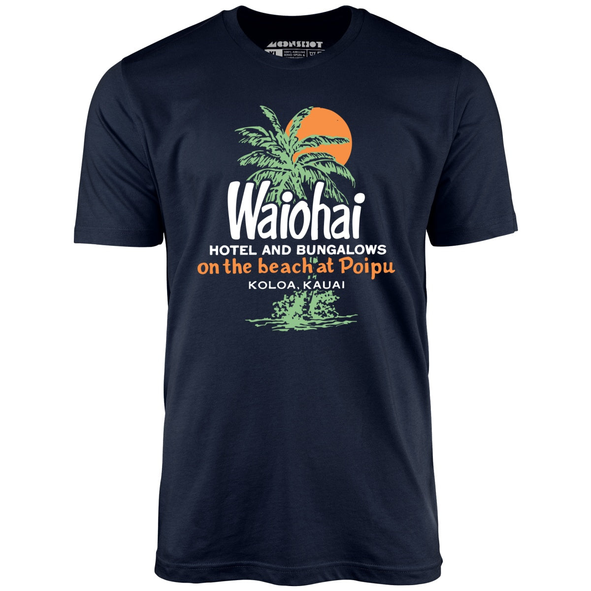 Waiohai Hotel and Bungalows - Kauai, Hawaii - Vintage - Unisex T-Shirt