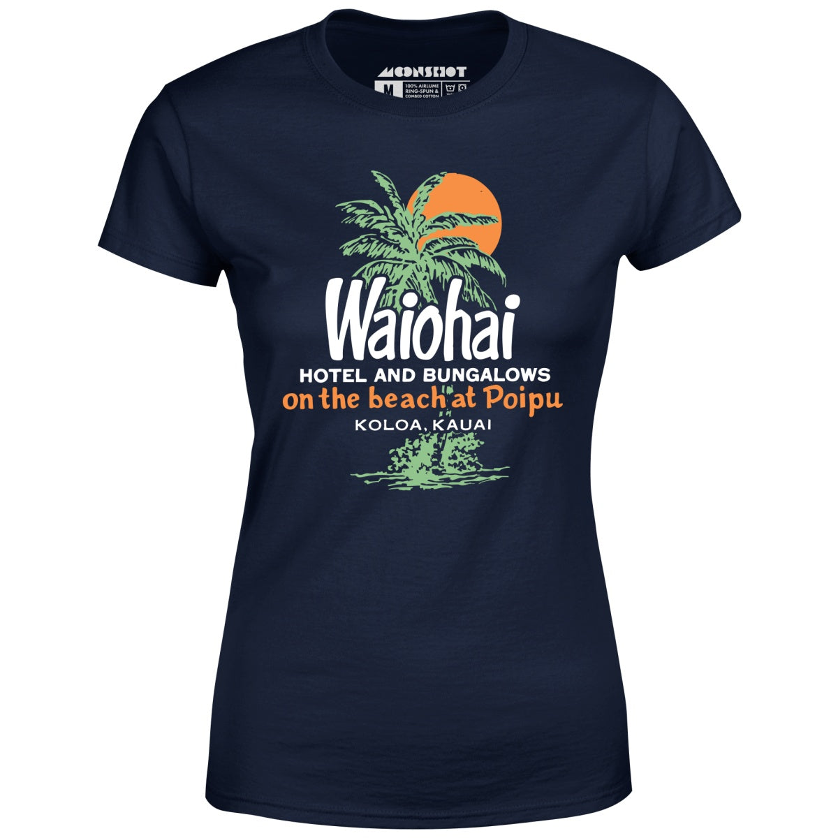 Waiohai Hotel and Bungalows - Kauai, Hawaii - Vintage - Women's T-Shirt