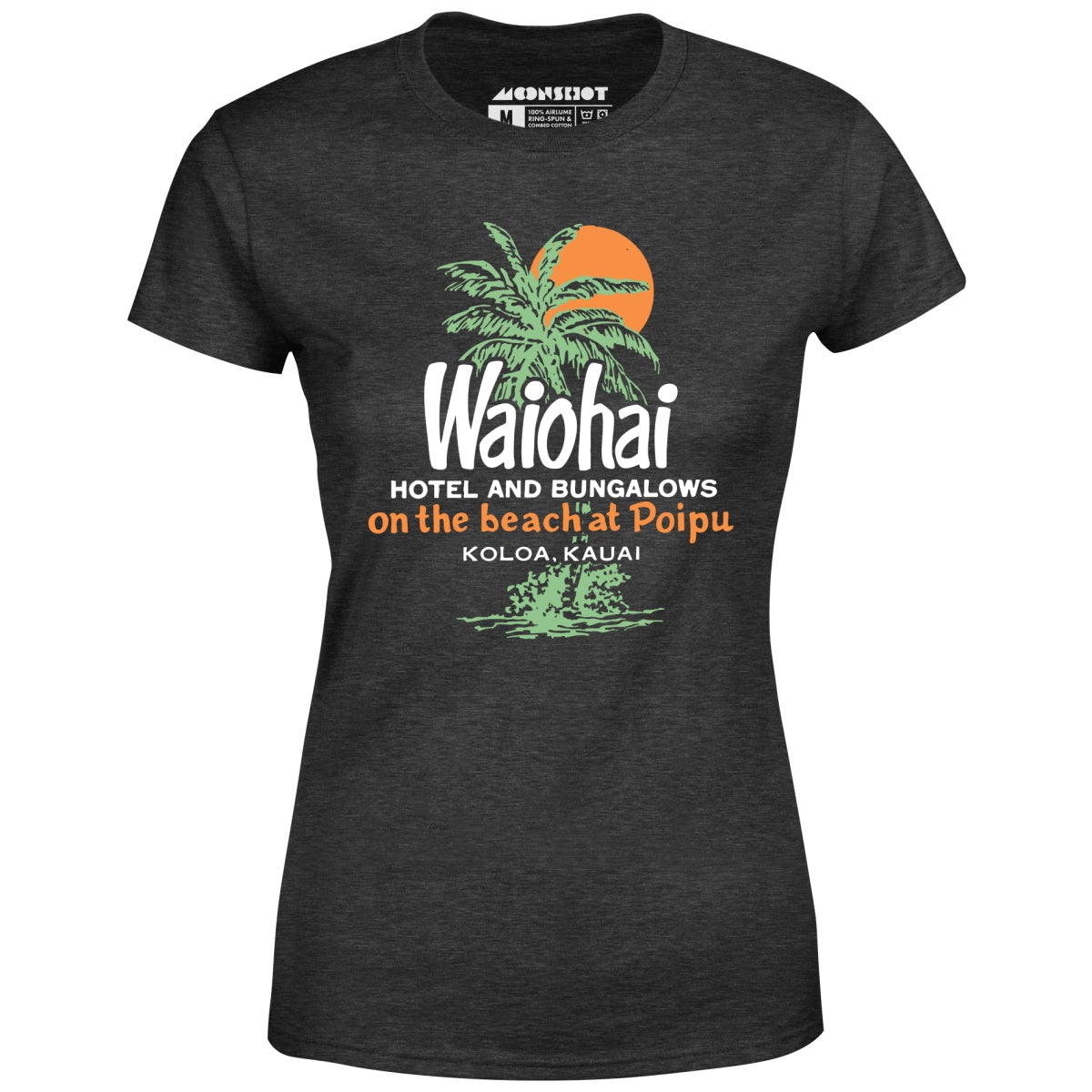 Waiohai Hotel and Bungalows - Kauai, Hawaii - Vintage - Women's T-Shirt