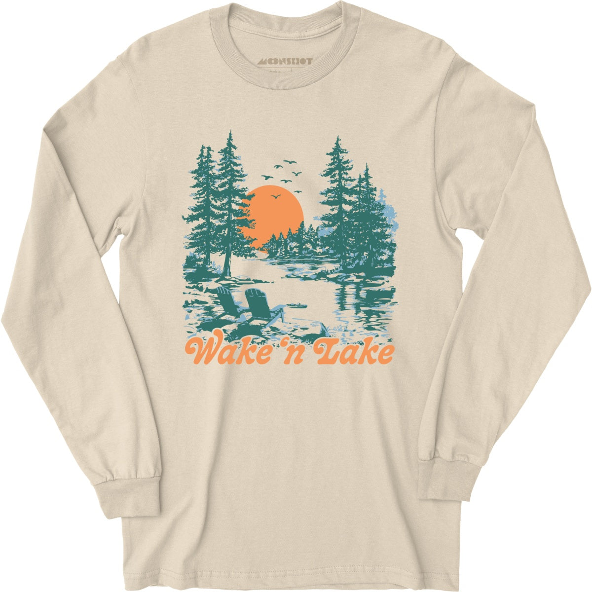 Wake 'n Lake - Long Sleeve T-Shirt