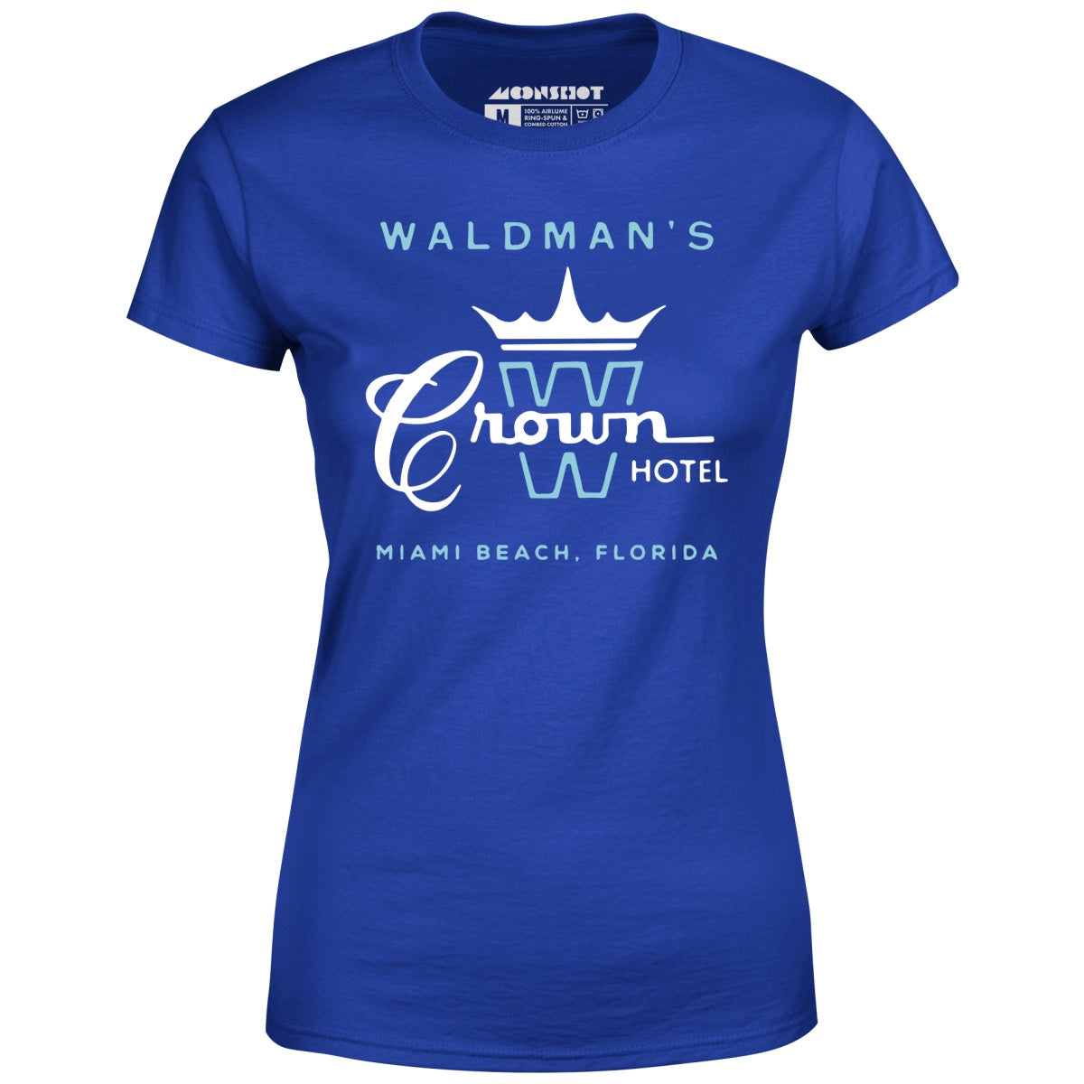 Waldman's Crown Hotel - Miami, FL - Vintage Hotel - Women's T-Shirt