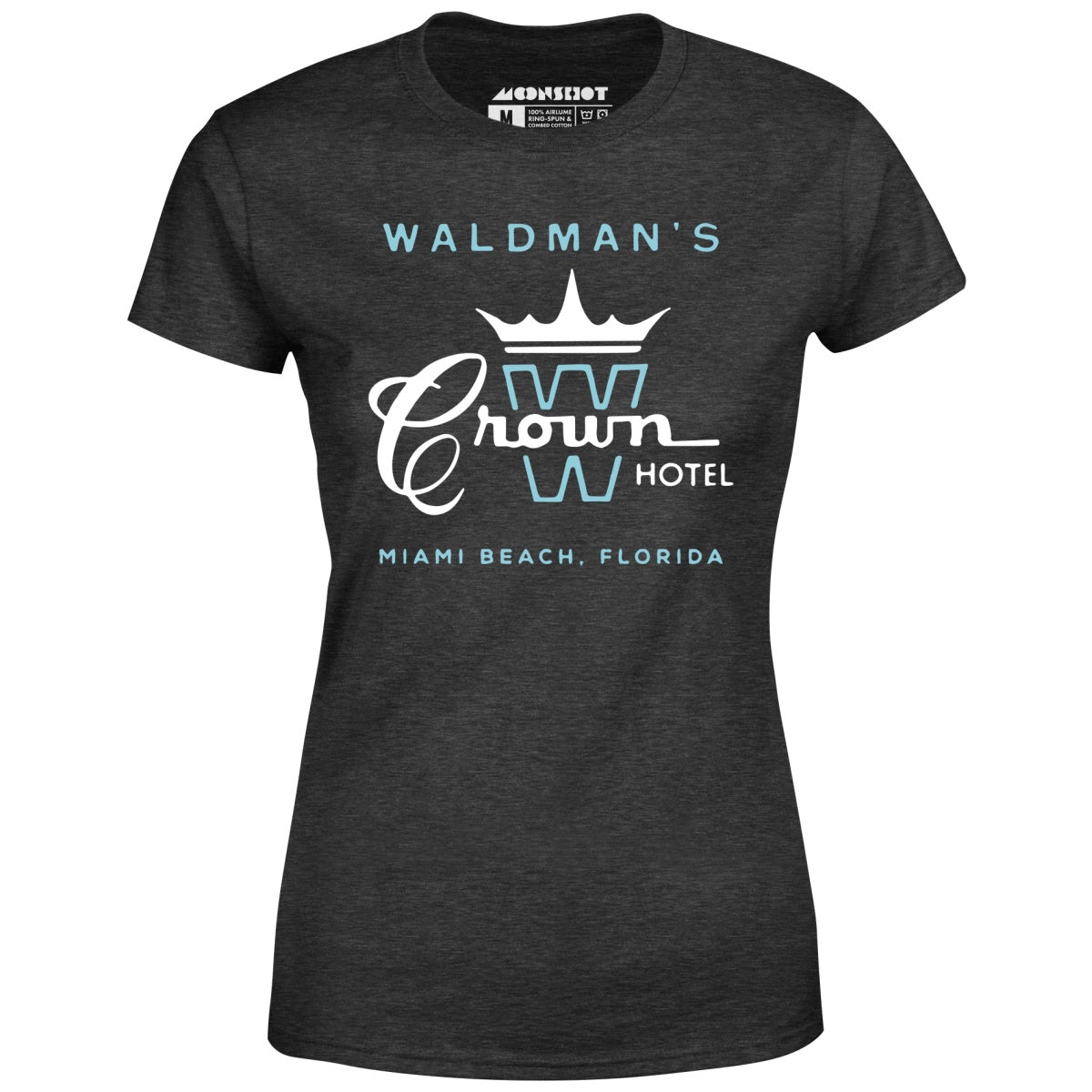 Waldman's Crown Hotel - Miami, FL - Vintage Hotel - Women's T-Shirt