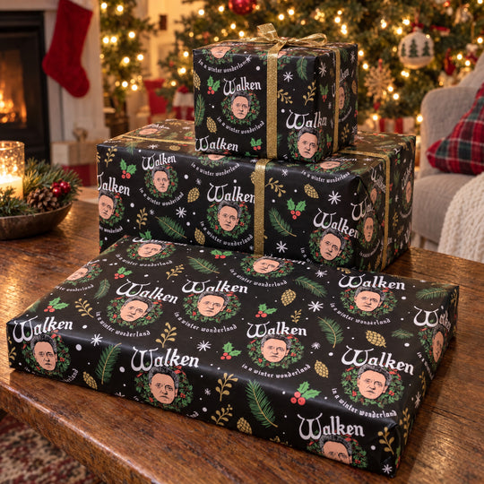 Walken in a Winter Wonderland - Gift Wrapping Paper