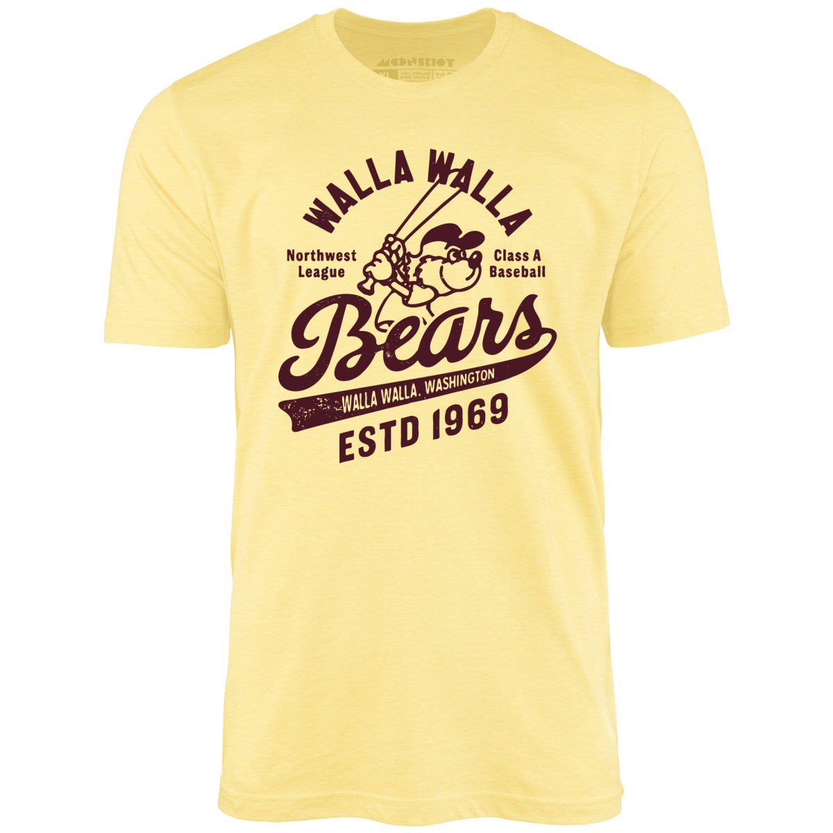 Walla Walla Bears - Washington - Vintage Defunct Baseball Teams - Unisex T-Shirt
