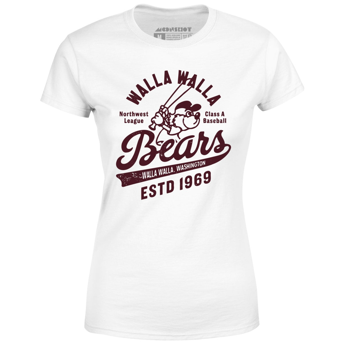 Walla Walla Bears - Washington - Vintage Defunct Baseball Teams - Women's T-Shirt