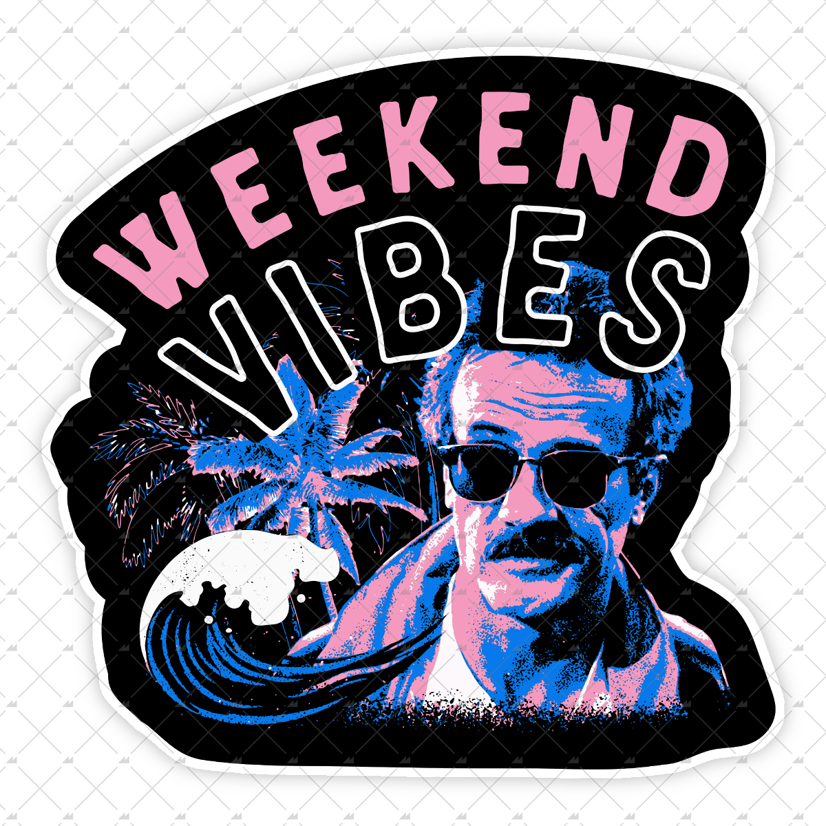 Weekend Vibes - Sticker – m00nshot