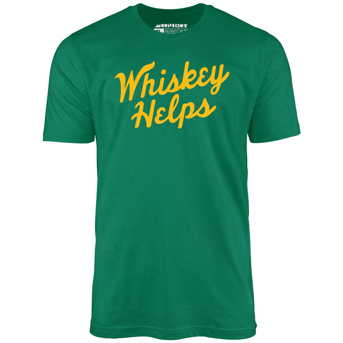 Whiskey Helps - Unisex T-Shirt