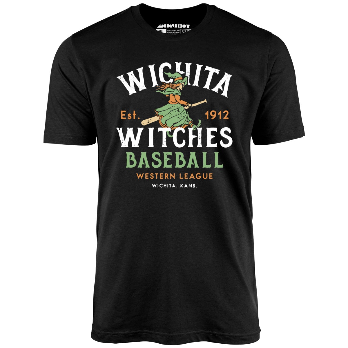 Wichita Witches - Kansas - Vintage Defunct Baseball Teams - Unisex T-Shirt