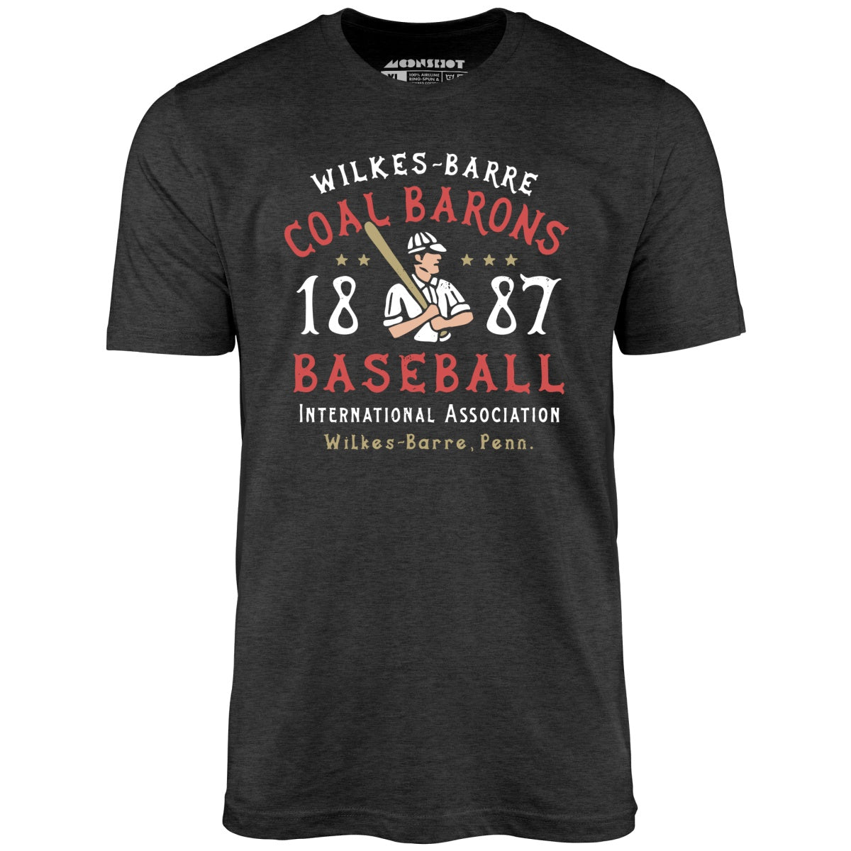 Wilkes-Barre Coal Barons - Pennsylvania - Vintage Defunct Baseball Teams - Unisex T-Shirt