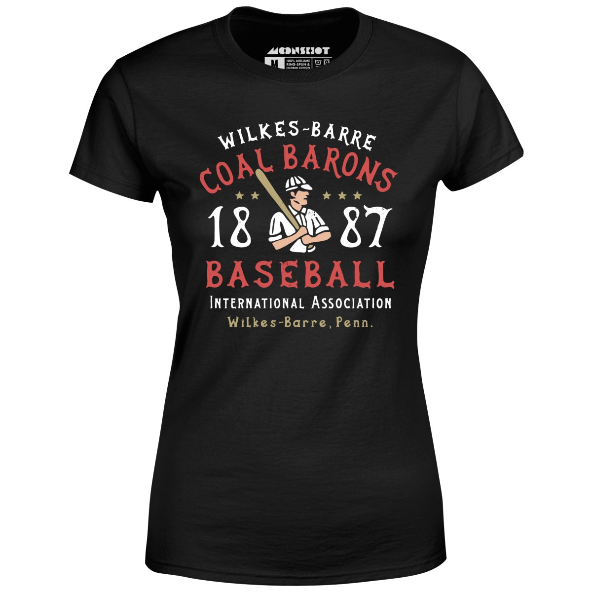 Wilkes-Barre Coal Barons - Pennsylvania - Vintage Defunct Baseball Teams - Women's T-Shirt