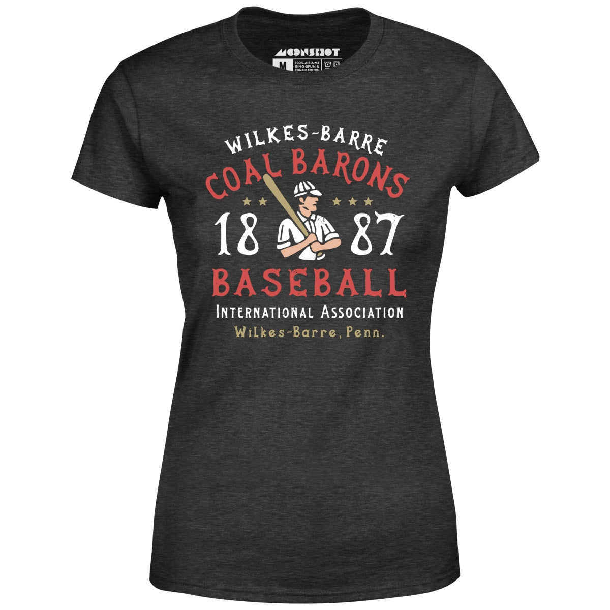 Wilkes-Barre Coal Barons - Pennsylvania - Vintage Defunct Baseball Teams - Women's T-Shirt