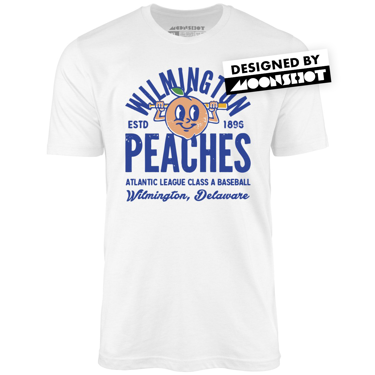 Wilmington Peaches - Delaware - Vintage Defunct Baseball Teams - Unisex T-Shirt