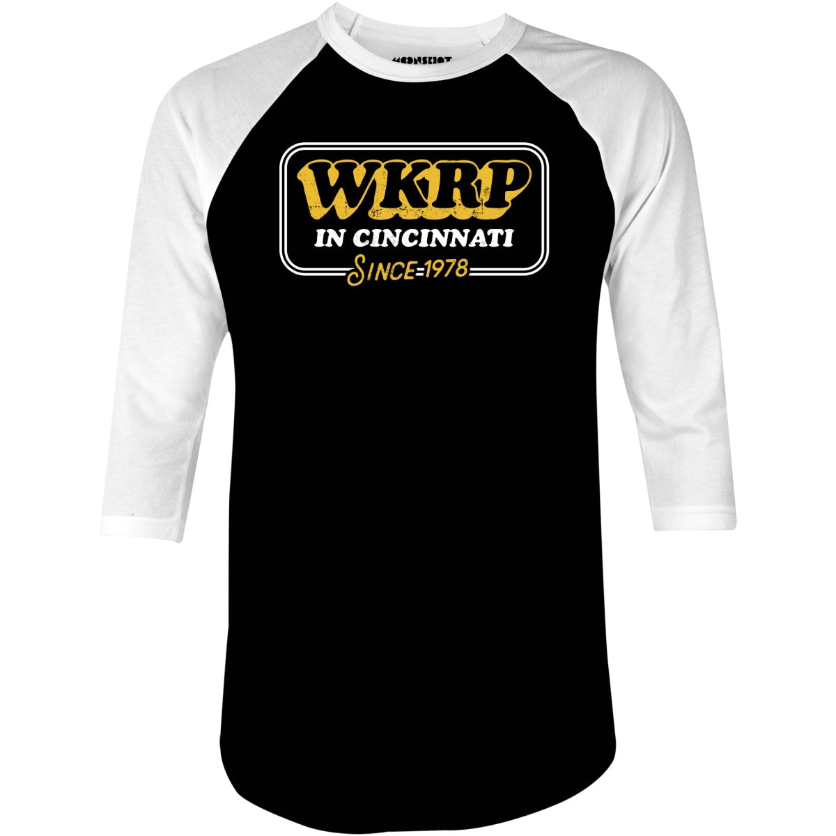 WKRP in Cincinnati - Since 1978 - 3/4 Sleeve Raglan T-Shirt