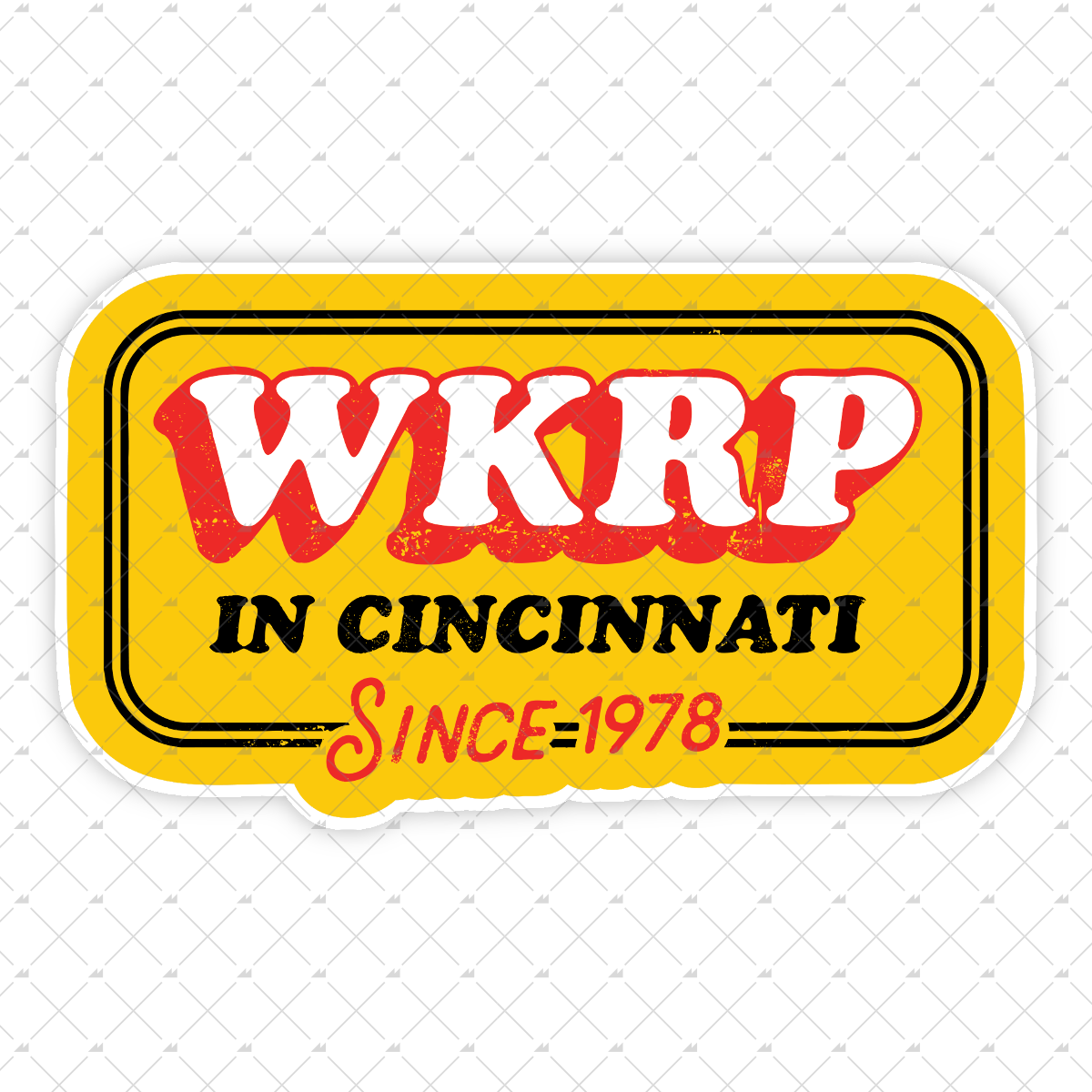 WKRP in Cincinnati - Sticker