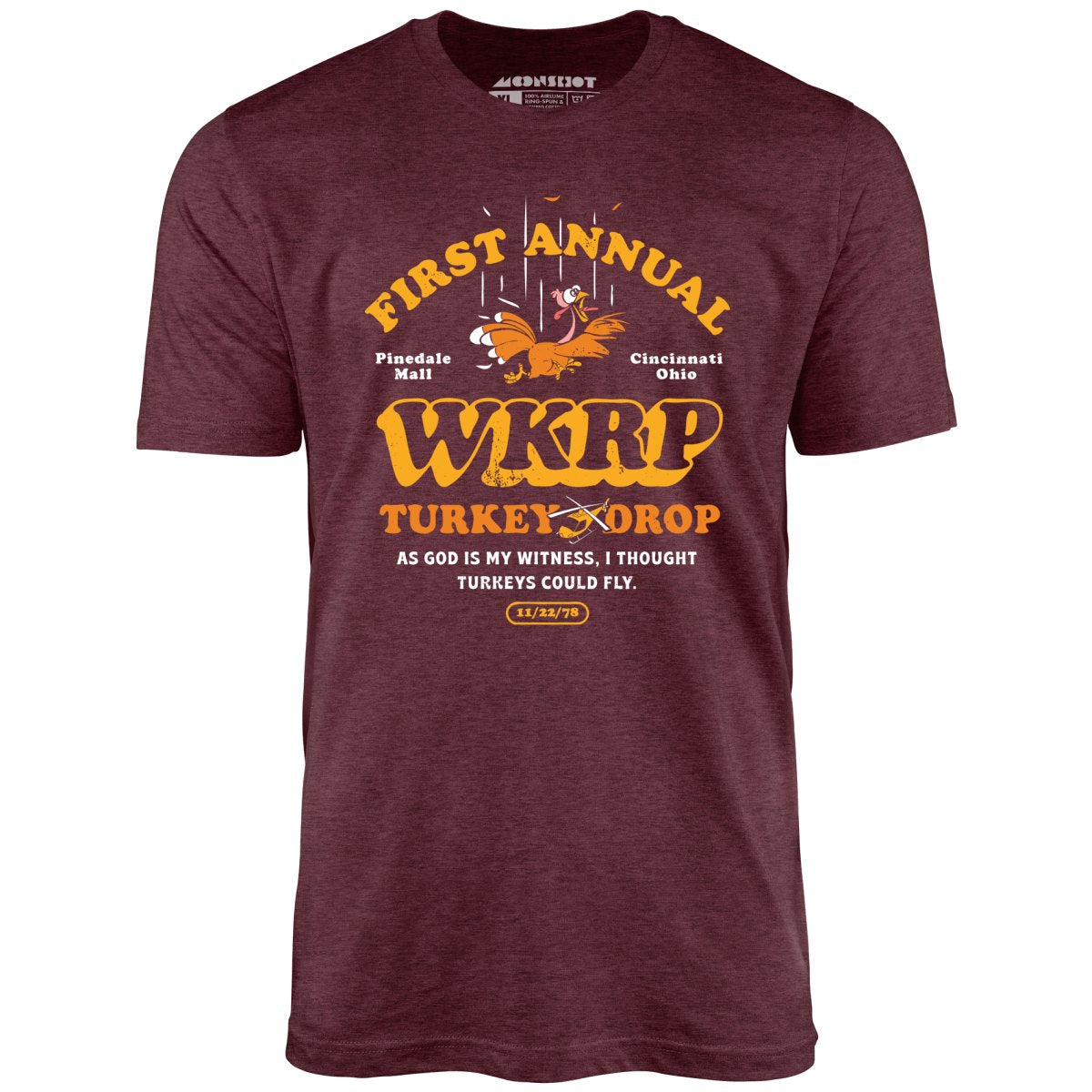WKRP Turkey Drop - Unisex T-Shirt