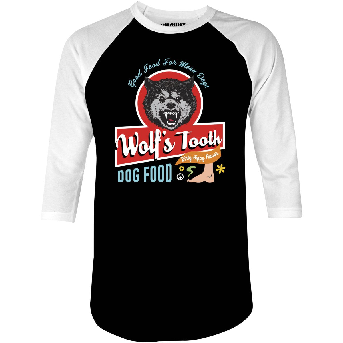 Wolf's Tooth Dog Food - 3/4 Sleeve Raglan T-Shirt