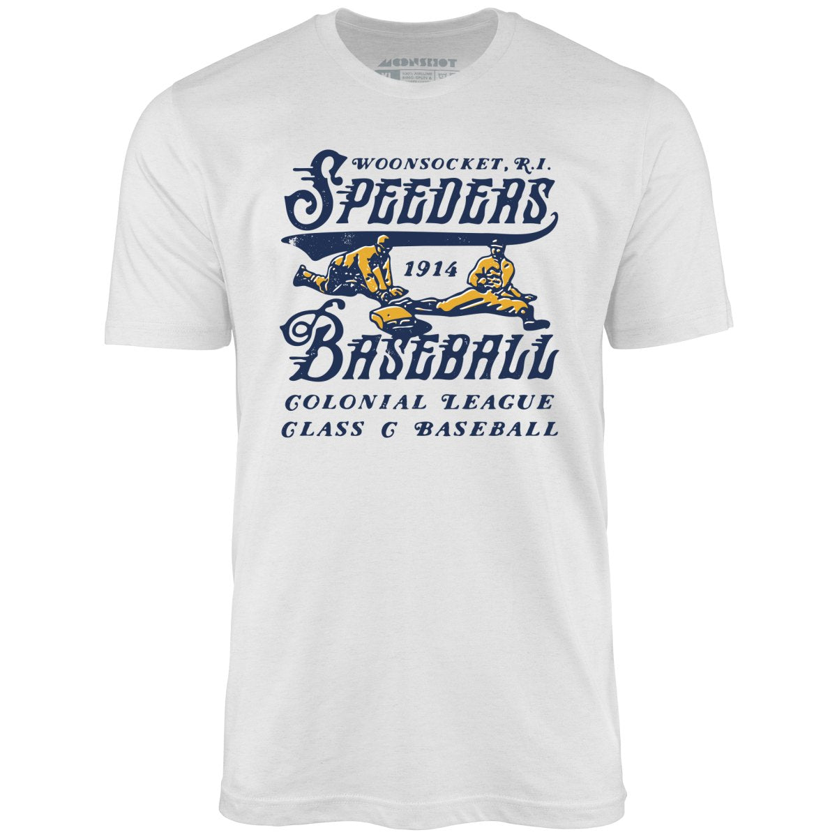 Woonsocket Speeders - Rhode Island - Vintage Defunct Baseball Teams - Unisex T-Shirt