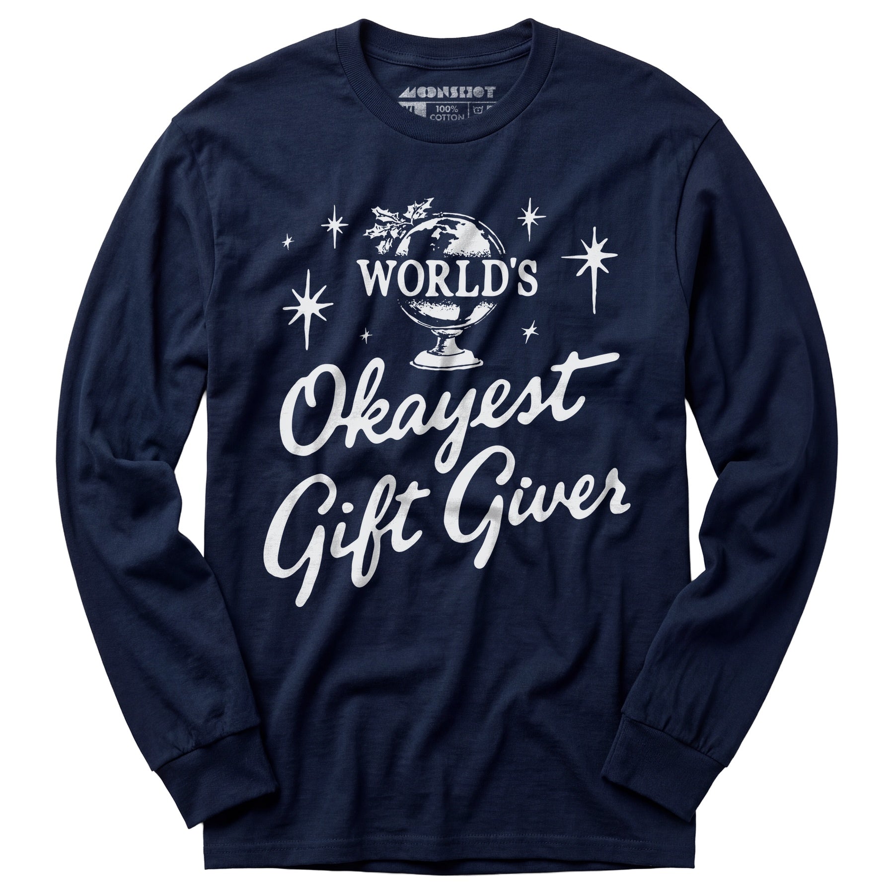 World's Okayest Gift Giver - Long Sleeve T-Shirt