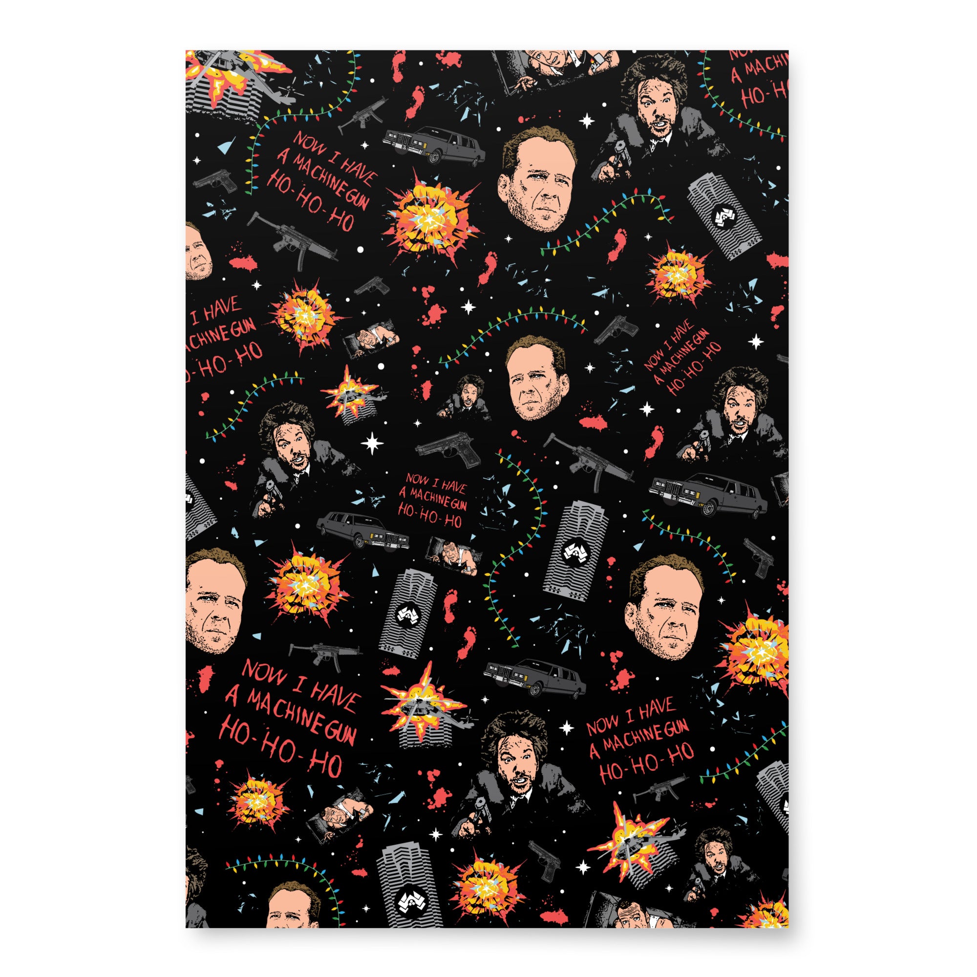 Nakatomi Christmas - Wrapping Paper Sheets (3)