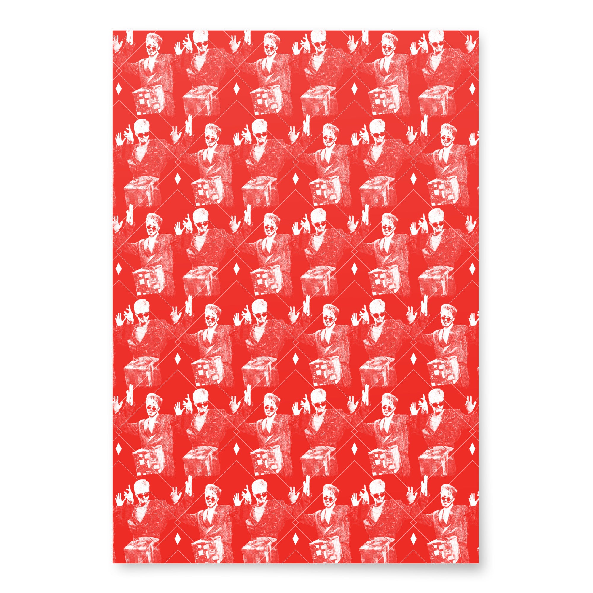 Dick in a Box - Wrapping Paper Sheets (3)