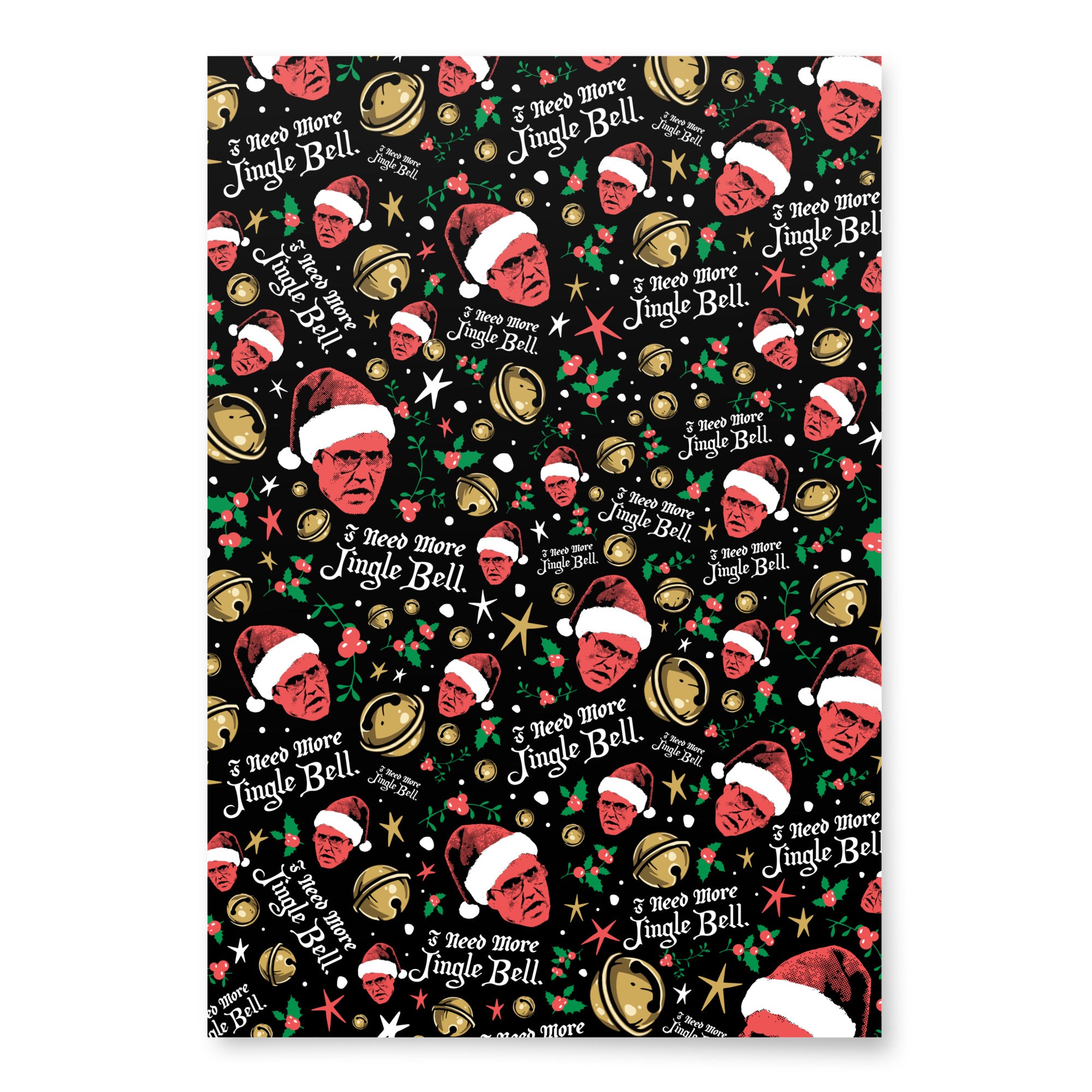 I Need More Jingle Bell - Wrapping Paper Sheets (3)