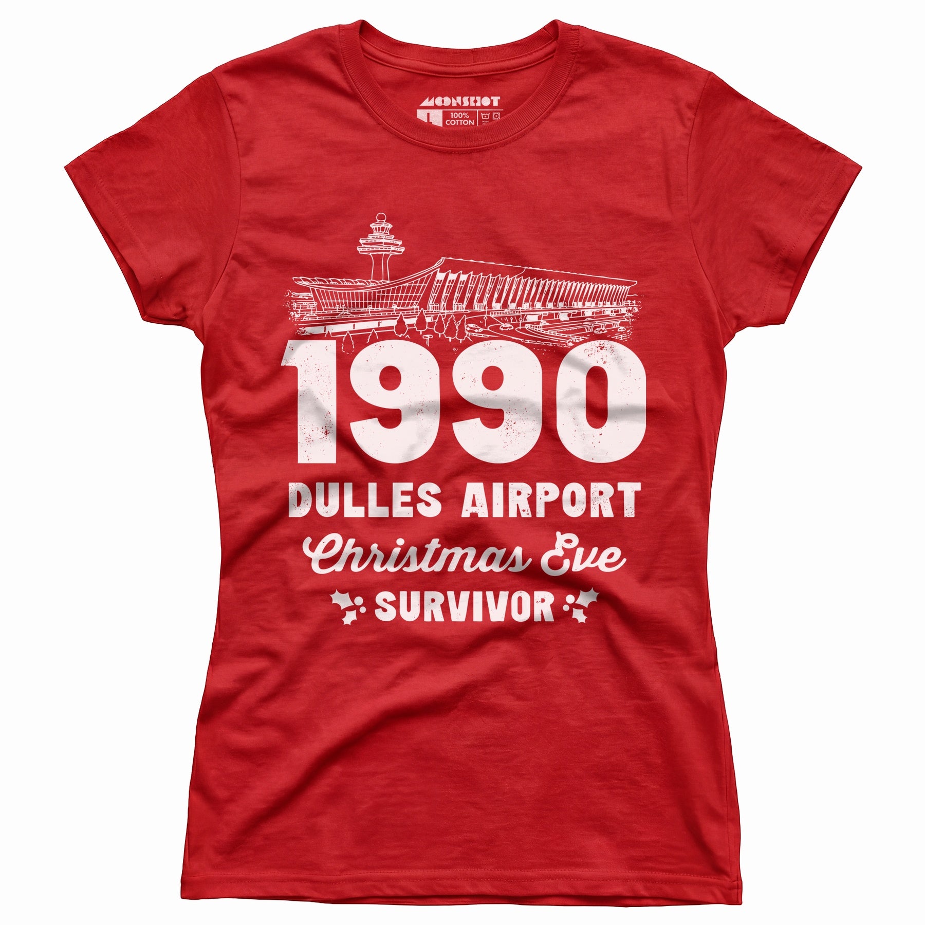 1990 Dulles Airport Christmas Eve Survivor - Women's T-Shirt